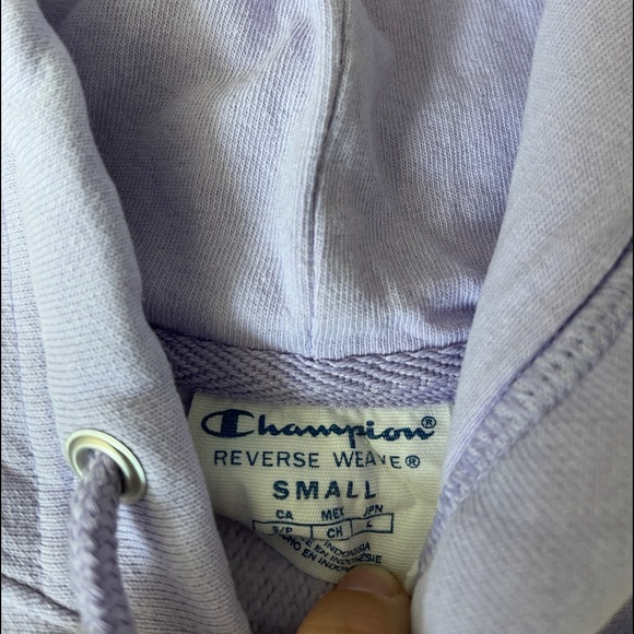 LIMITED EDITION Lavender Champion Reverse Weave Hoodie - Picture 5 of 6